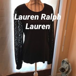Lauren Ralph Lauren Navy blue long sleeve sweater